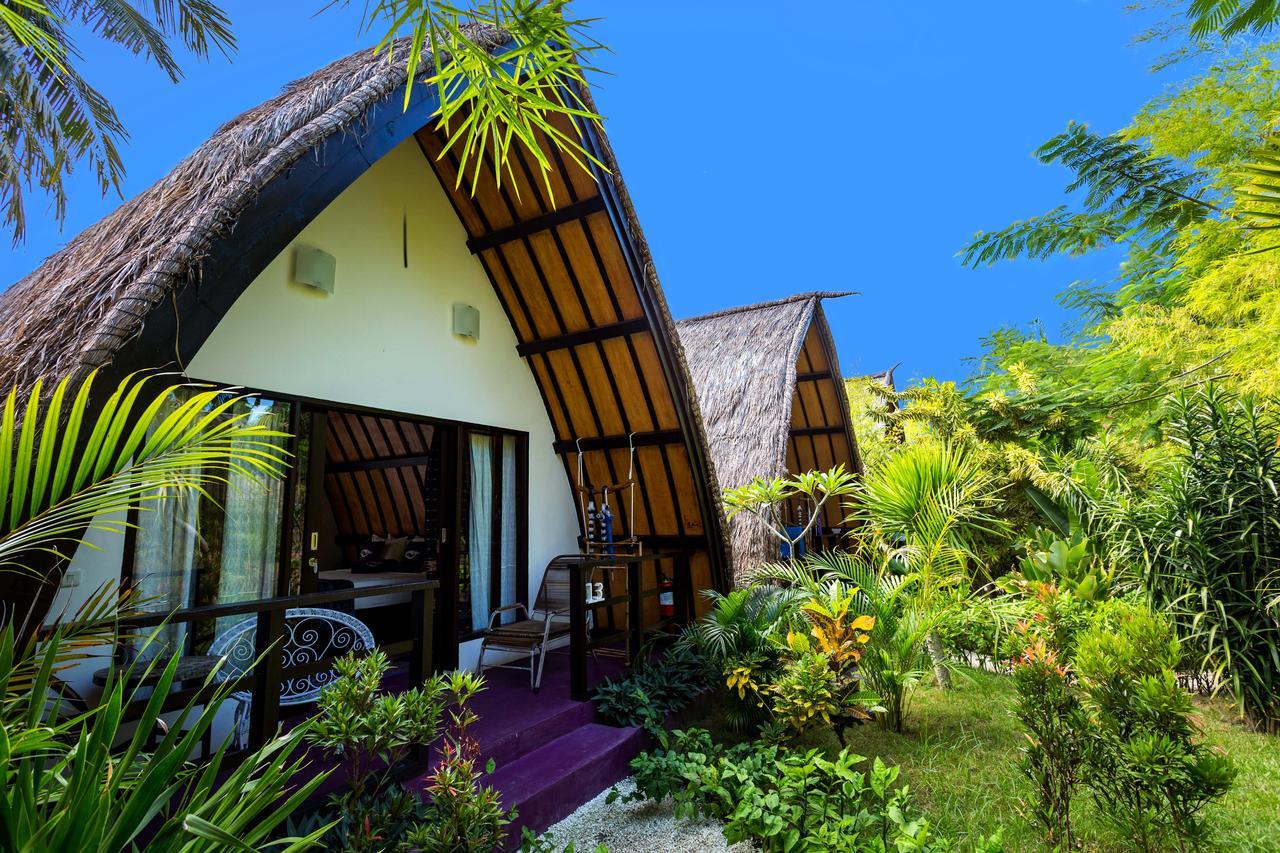 Diversia Diving Club & Bungalows Gili Trawangan Luaran gambar